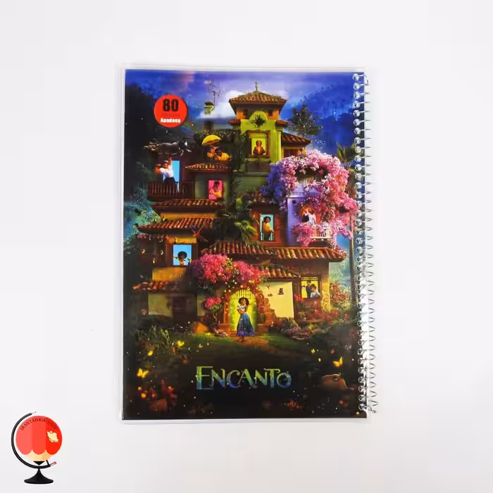 دفتر مشق 80 برگ سیمی مجلد طرح افسون آپادانا