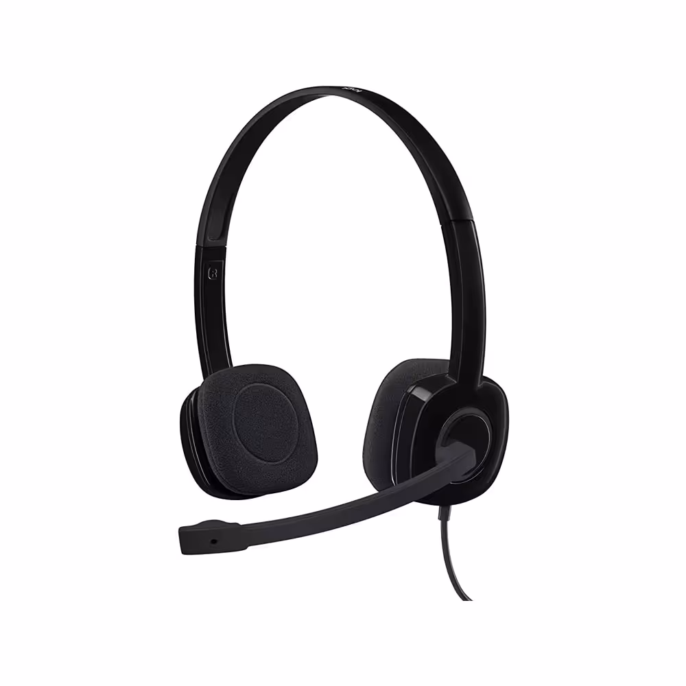 هدست لاجیتک مدل Logitech H151 Analog Stereo Headset