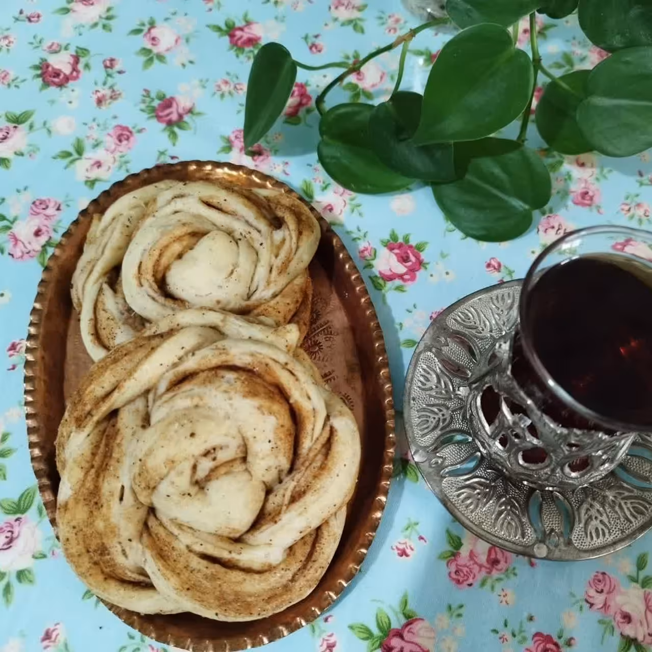 شیرینی دارچینی خانگی بدون افزودنی
