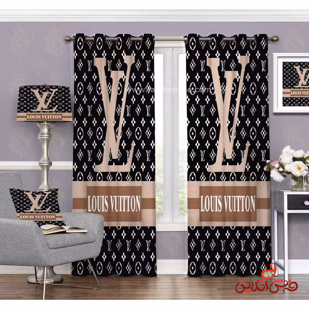 پرده طرح لویی ویتون کد 3659