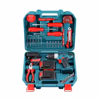 ست ترکیبی دریل چکشی شارژی 14 ولت 33 پارچه Rs-8014