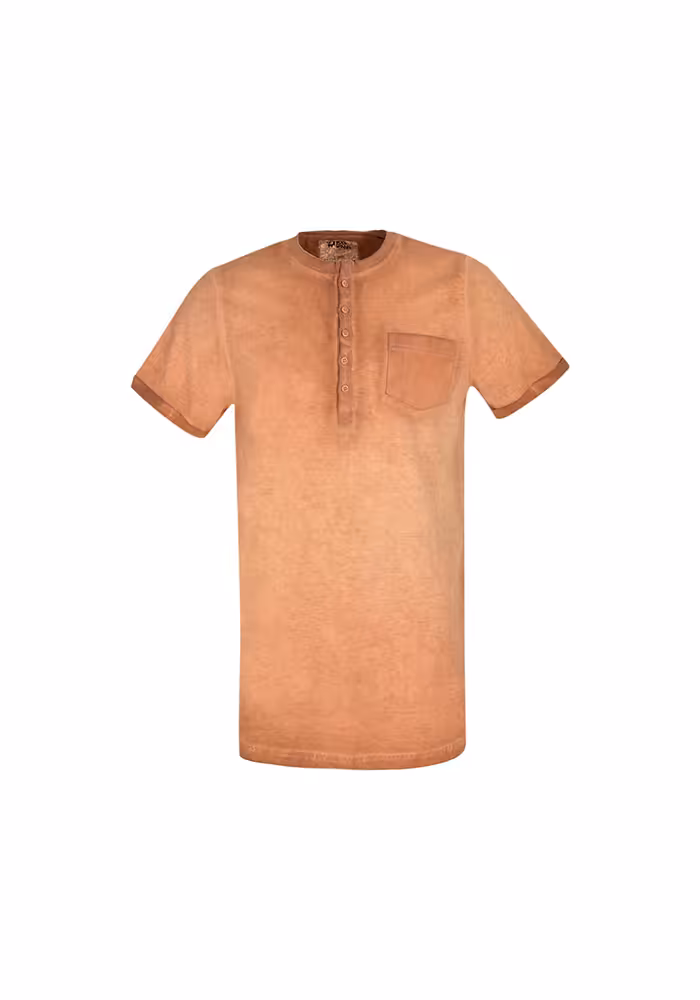 تی شرت یقه گرد قاپک باریک آستین دوبل دمپا هلال