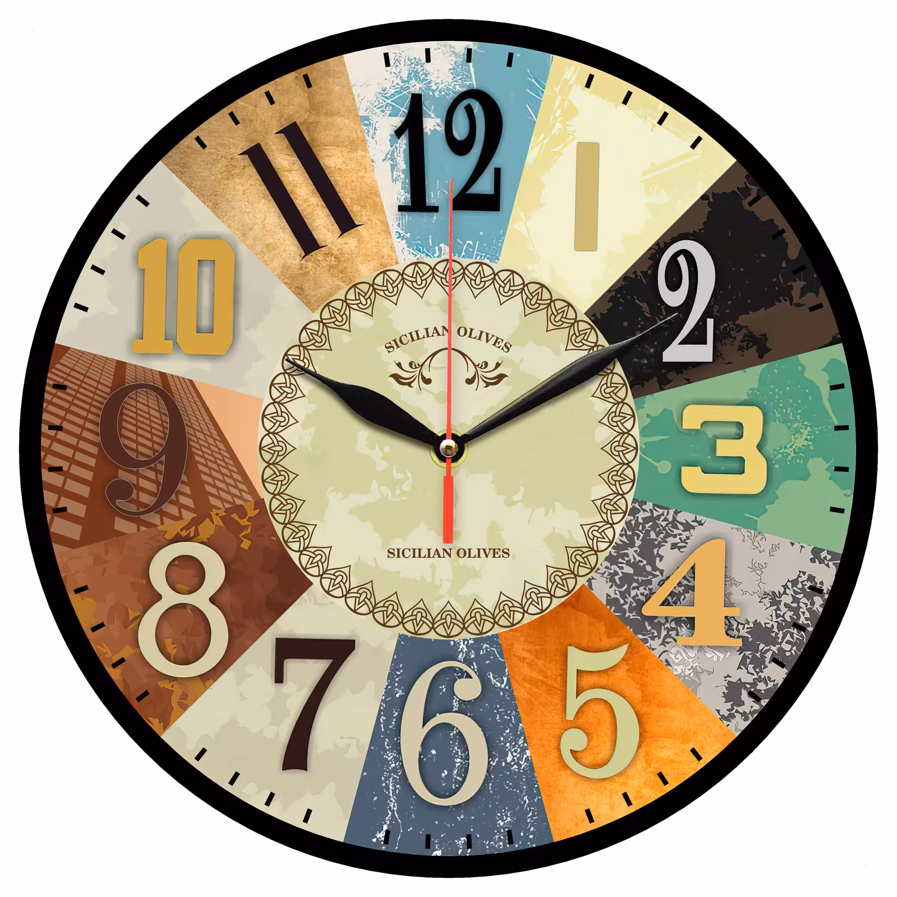 ساعت دیواری گرد مدل 1093