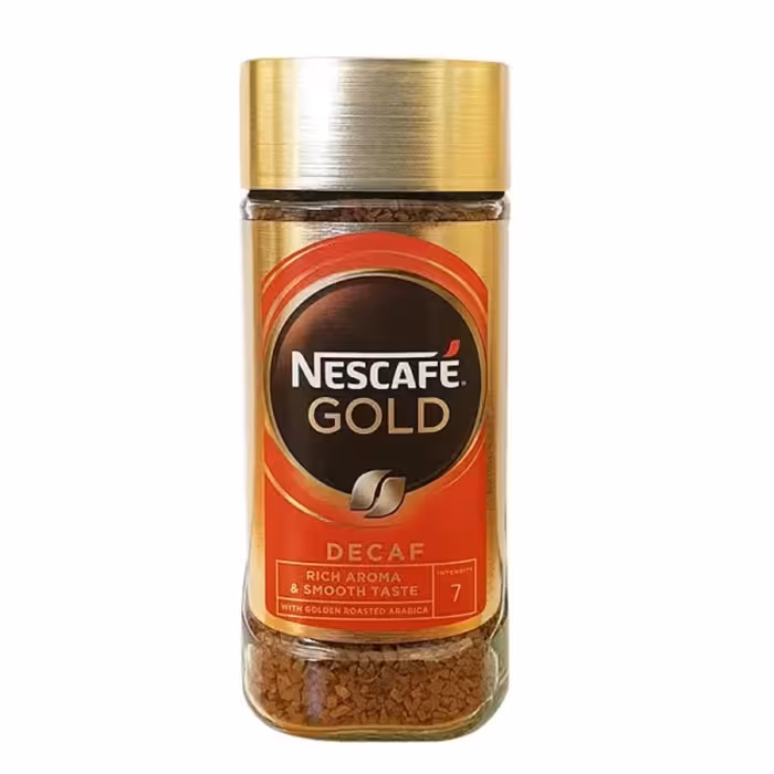 قهوه فوری گلد دیکاف Decaf نسکافه  200 گرم 