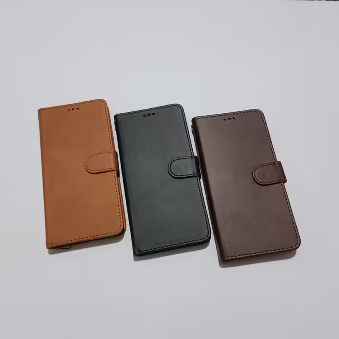 کیف کلاسوری چرمی مگنت دار مناسب برای گوشی موبایل سامسونگ A30s A50 A50s