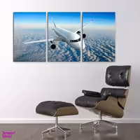 تابلو شاسی بکلیت طرح هواپیما و پرواز مدل SH-936 مجموعه 3 عددی