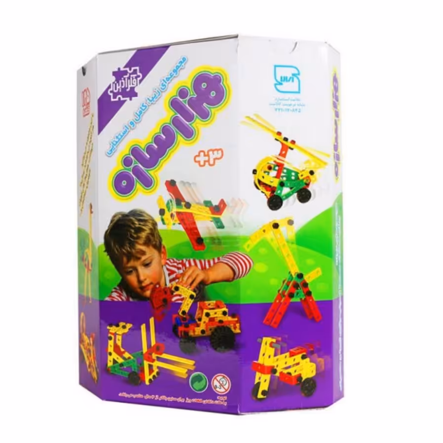 بازی ساختنی هزار سازه فکر آذین (125 قطعه)

