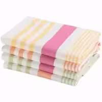 یک عدد دستمال نخی سنتی باف یزد مارک ابراهیمی 