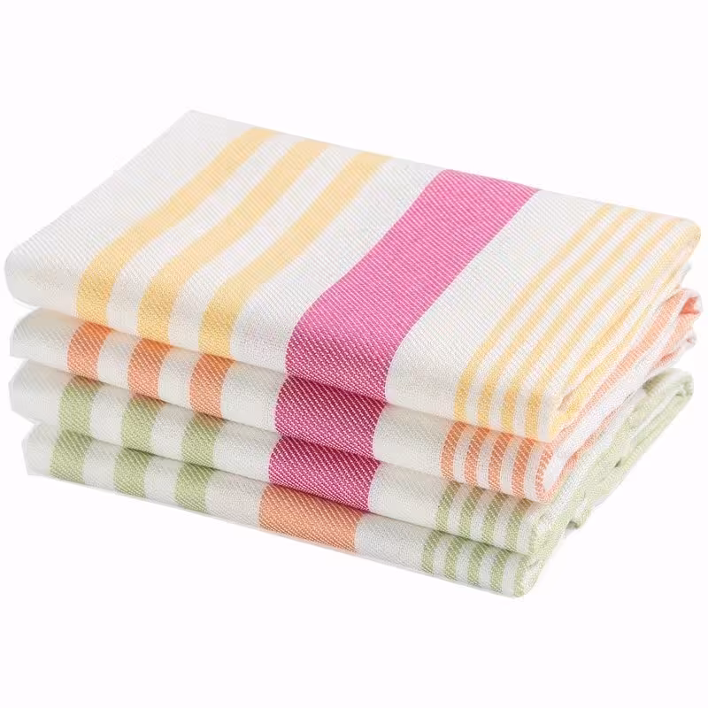 یک عدد دستمال نخی سنتی باف یزد مارک ابراهیمی 