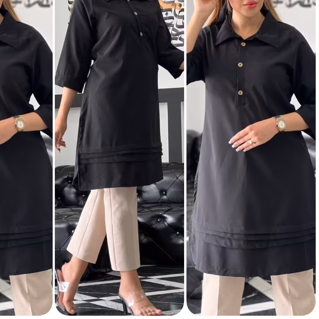 کفتان مانتو عبایی . مانتو  بلند . ساحلی بلند . عبایی مشکی  . مانتو بلند سینه طلا با ارسال رایگان در رادین شاپ