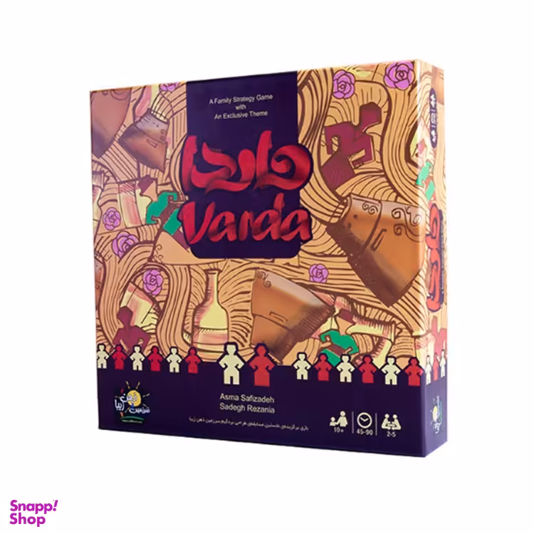 بازی فکری ایرانی سرزمین ذهن زیبا (Sarzamine Zehne Ziba) مدل واردا