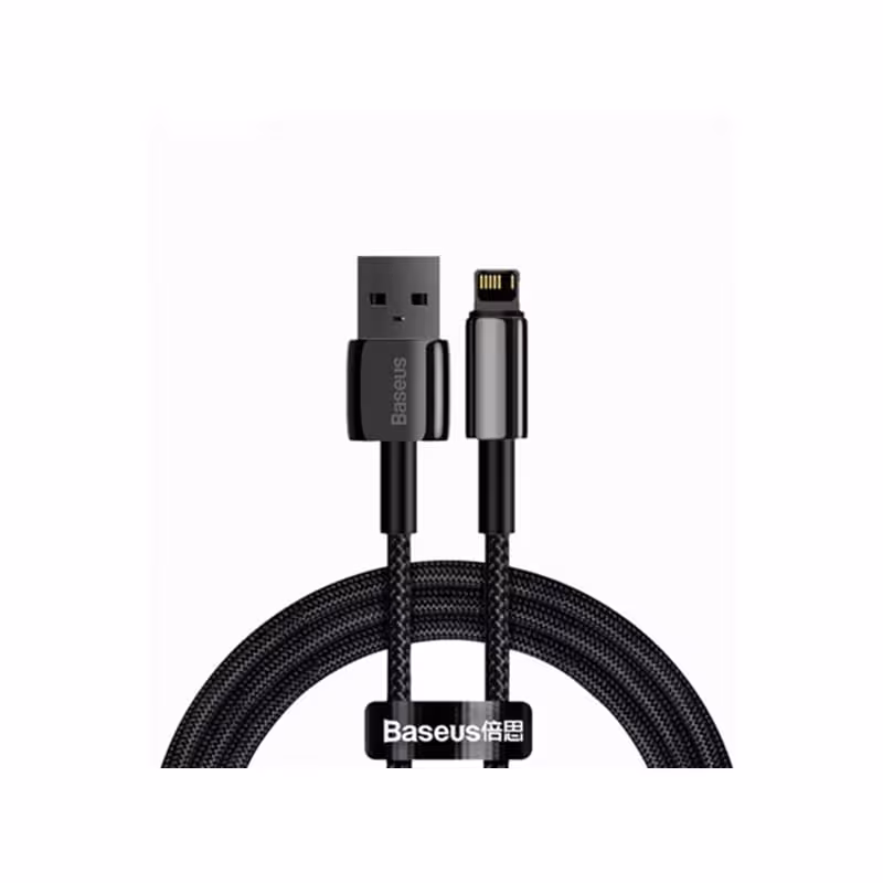 کابل تبدیل USB به لایتنینگ باسئوس مدل CALWJ-A01 طول 2متر - فروشگاه کارما آی‌تی