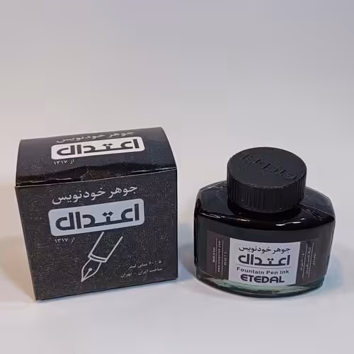 جوهر خودنویس مشکی مارک اعتدال درجه یک