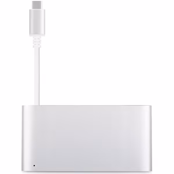 کیت آداپتور MOSHI موشی تبدیل USB-C به مولتی پورت نقره ای - Hiapple.ir