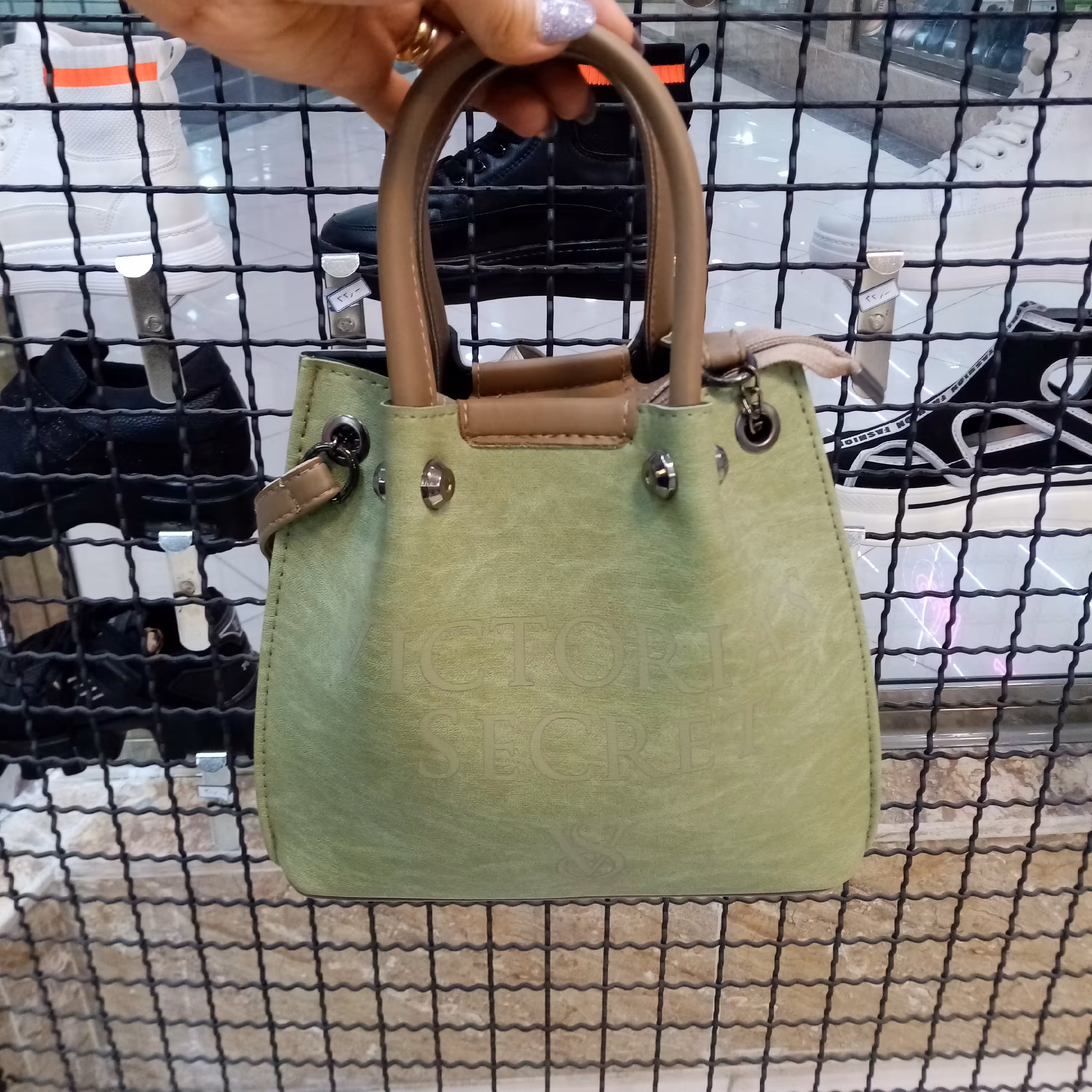 کیف دوشی و دستی دخترانه و زنانه با دو رنگ