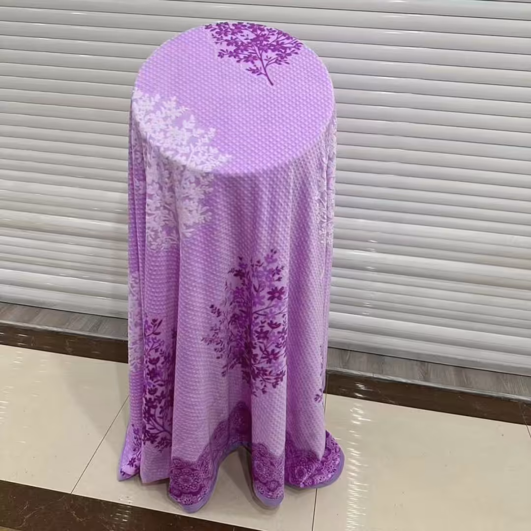 حراج این یک کد )پتو ژله ای دونفره سه بعدی (دور گل برجسته) لبه دوزی وزن عالی 1400 گرم در 6رنگ 