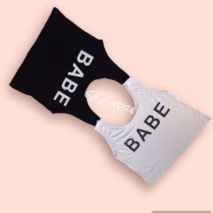 کراپ نیم تنه باشگاهی زنانه babe