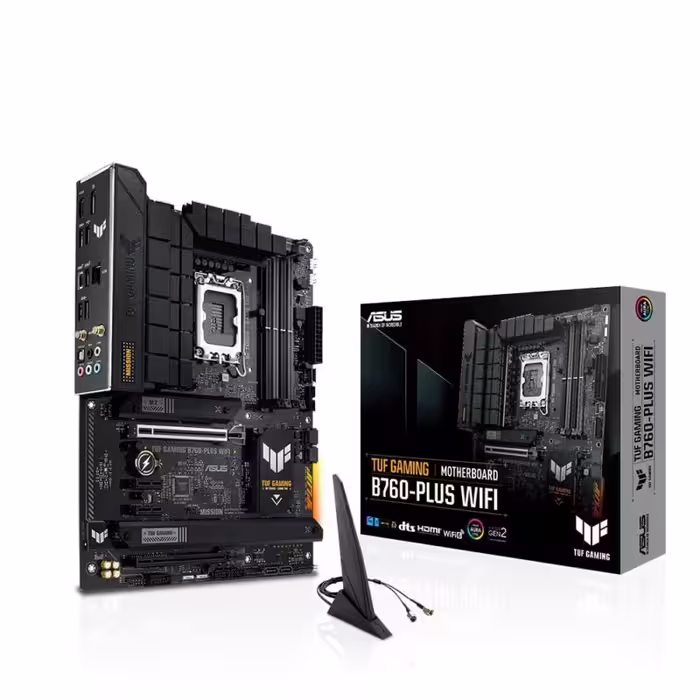 مادربرد ایسوس  Asus TUF Gaming B760-Plus WiFi LGA 1700 Soket  DDR4