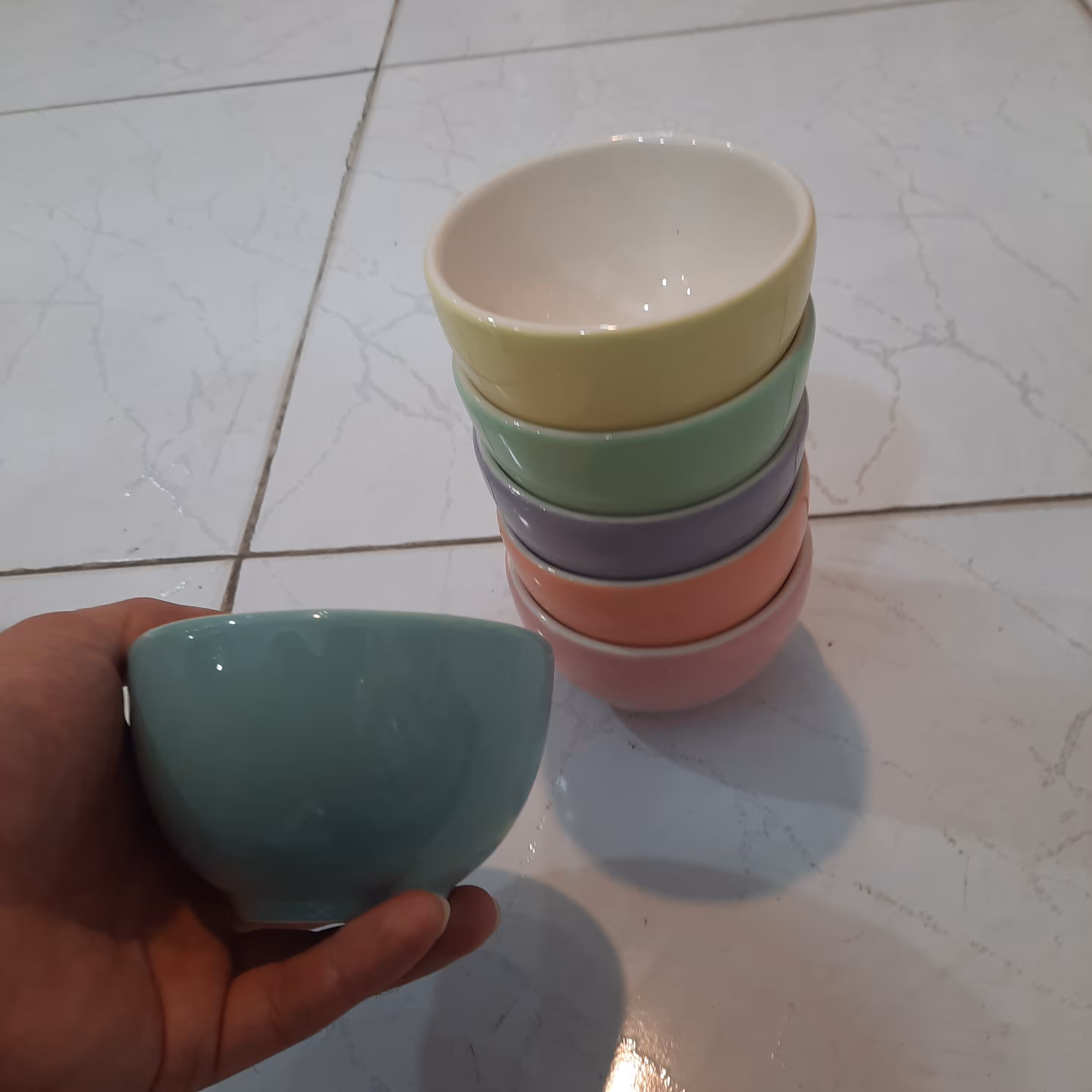 ماست خوری رنگی ماست خوری سرامیکی کاسه ماست 