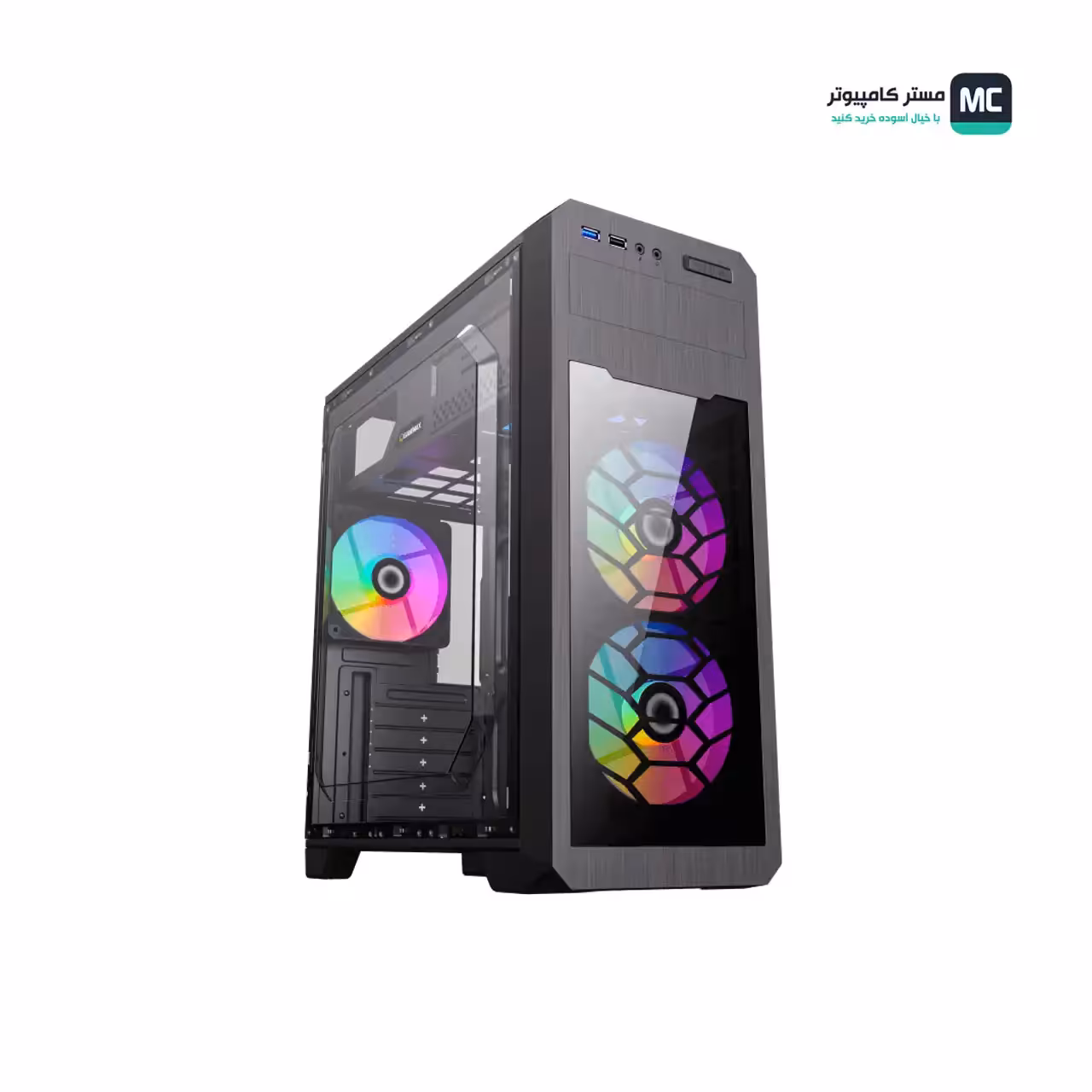 قیمت و خرید کیس گیمینگ گیم‌ مکس G563 FRGB