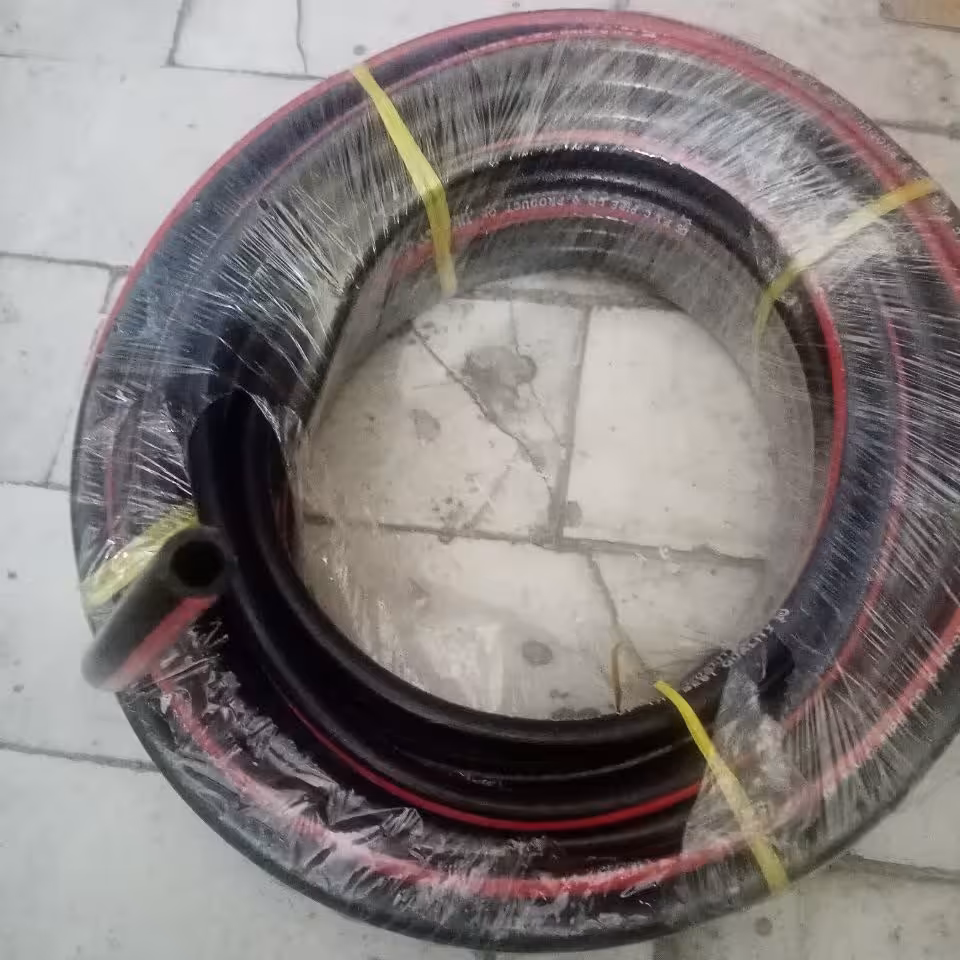 شلنگ 2 مشکی طرح  إمریکا ( 25 متری )