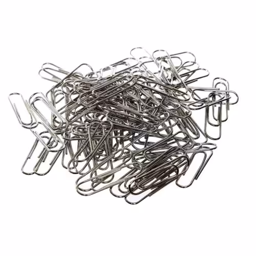 گیره کاغذ مدل W45 بسته 100 عددی بدون رنگ

