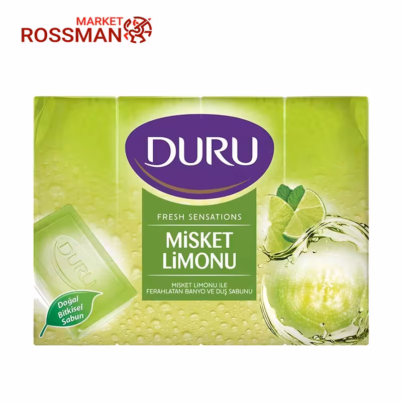 صابون دوش دورو Duru مدل Fresh Sensations لیمویی 4 عددی