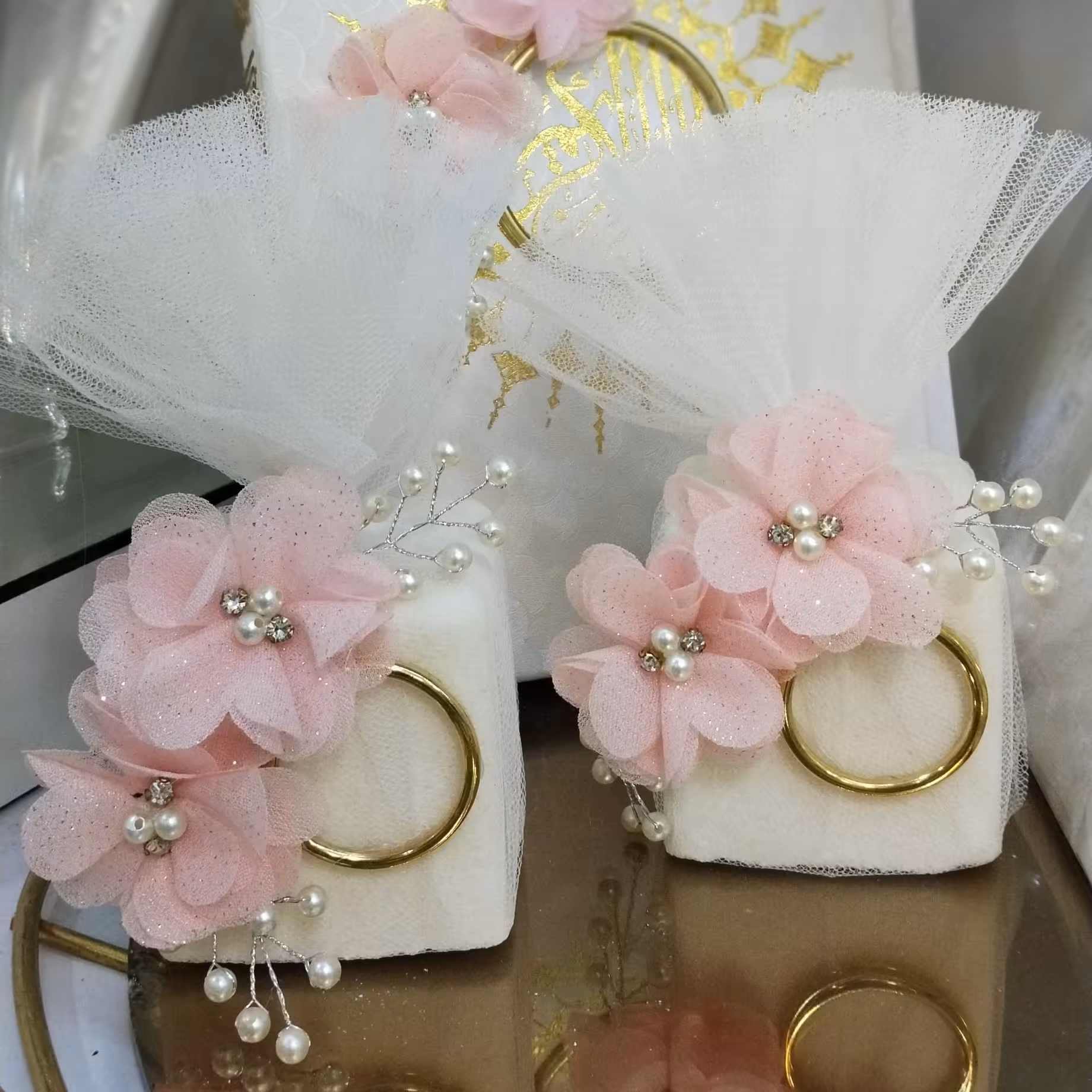 قندساب عروسی قندساب مدل مکعب