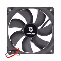 فن کیس مستر تک مدل 120mm BLACK MASTER