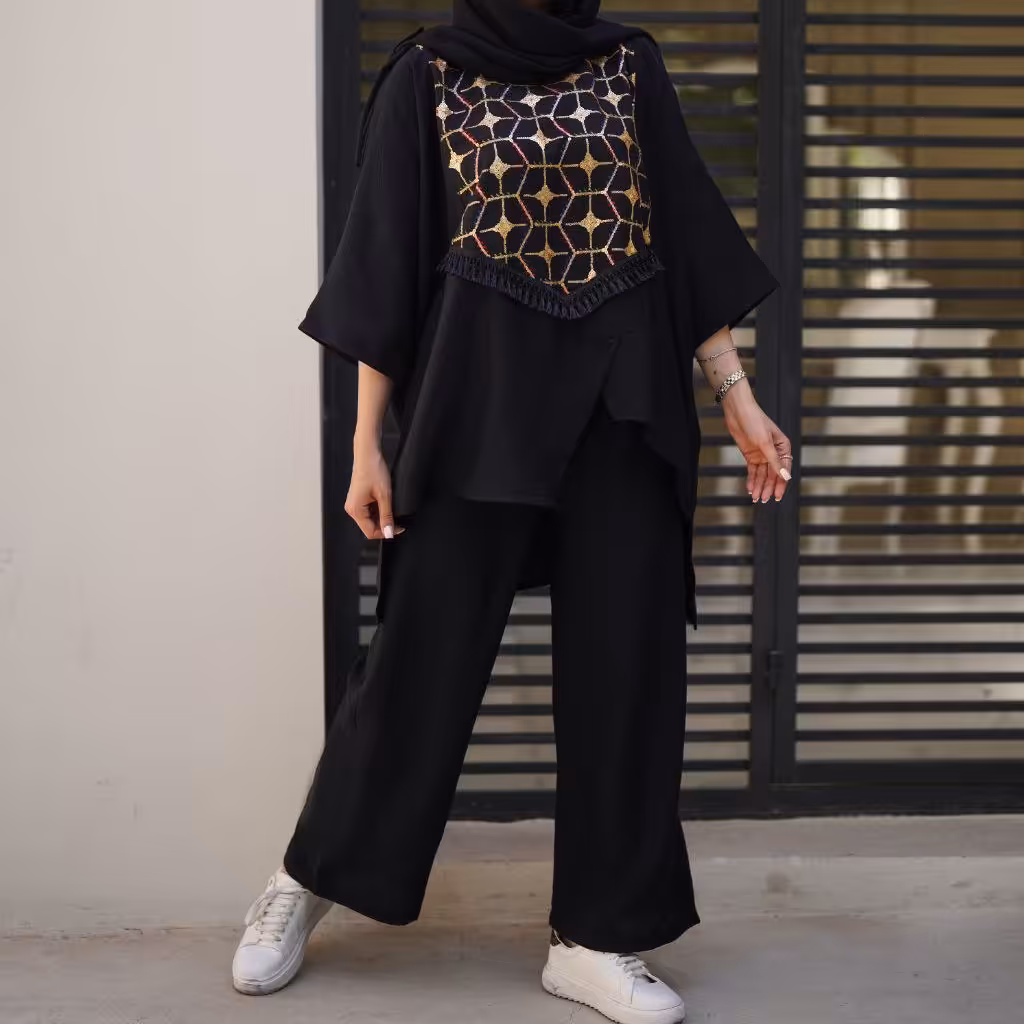 مانتو شلوار دو پی اس