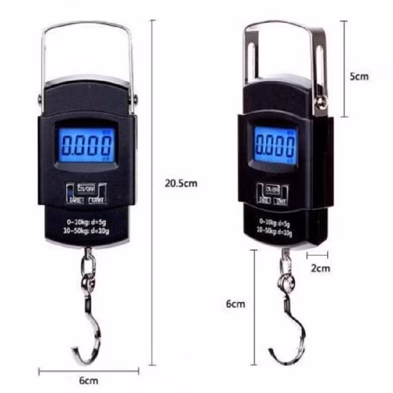 ترازو دیجیتال آویز پرتابل 50 کیلویی
