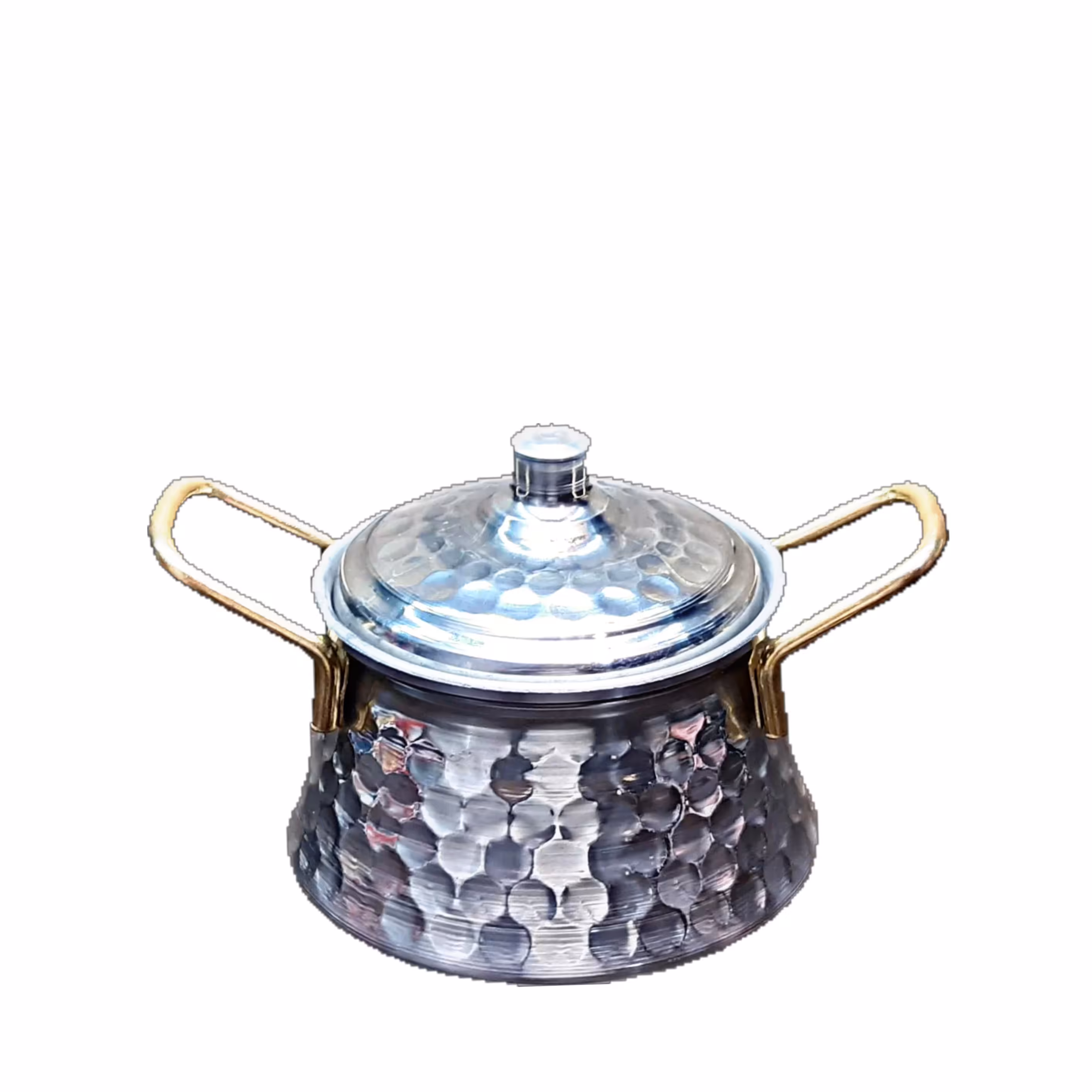 دیگچه روحی چکشی سایز 1 سایز 16