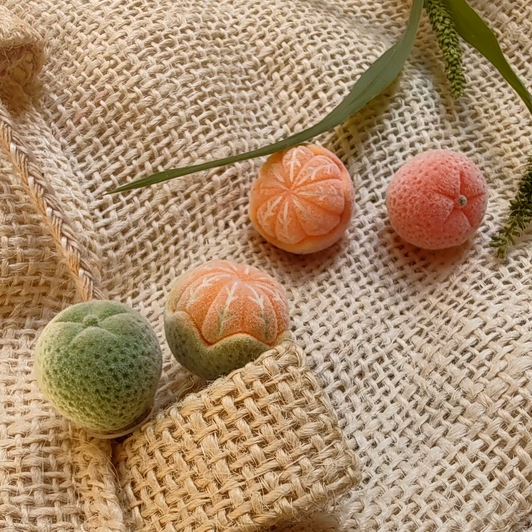 گوشواره فانتزی طرح نارنگی
