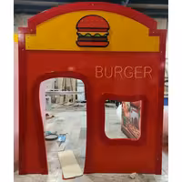 اسباب بازی مشاغل مدل ایستگاه رستوران کد 6182085