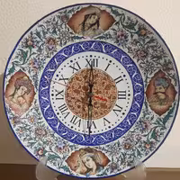 ساعت مینیاتور  و تذهیب