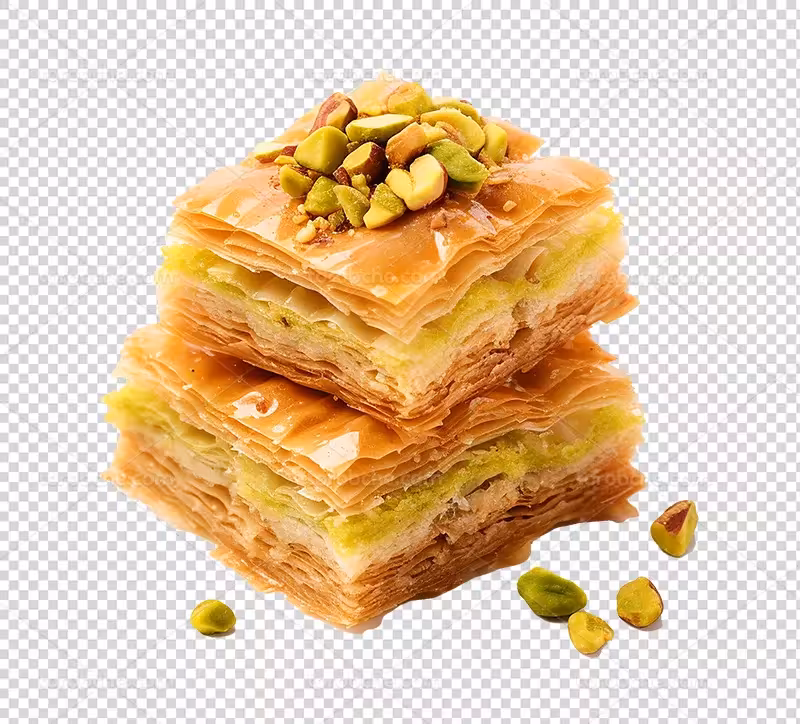 عکس PNG باقلوا | گرافیک با طعم تربچه