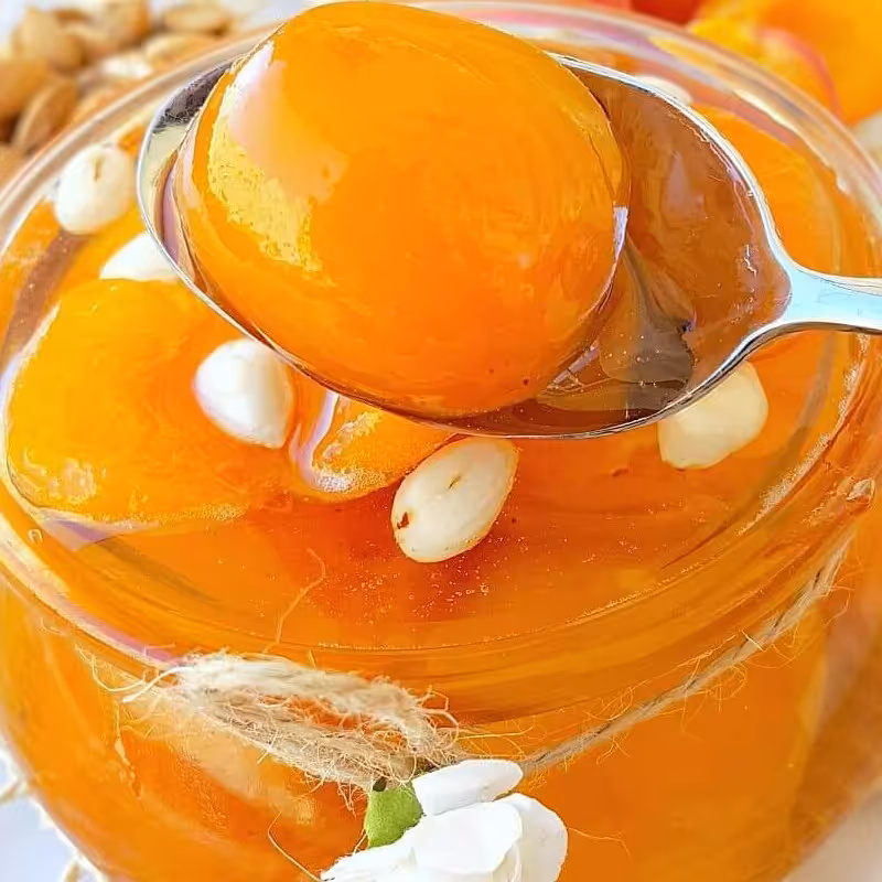 مربای زردآلوی رسمی و ارگانیک 