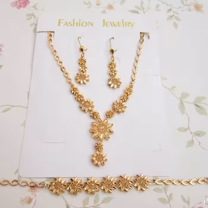 سرویس رنگ ثابت طرح طلاعیار18کیفیت عالی کد1