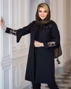 مانتو مجلسی کرپ مدل آوا