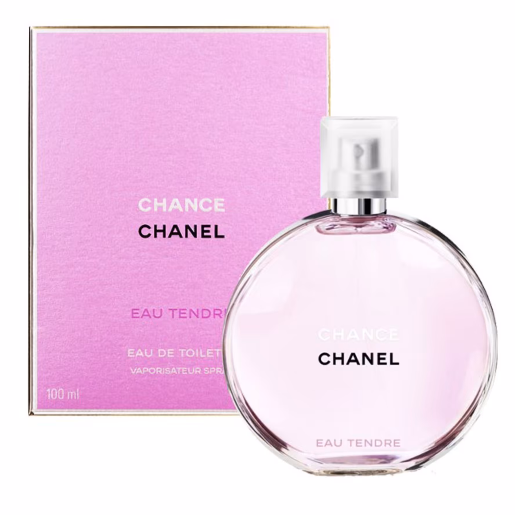 ادکلن شنل چنس او تندرصورتی  Chanel Chance Eau Tendre اصل و اورجینال بارکد دار  (100 میل )