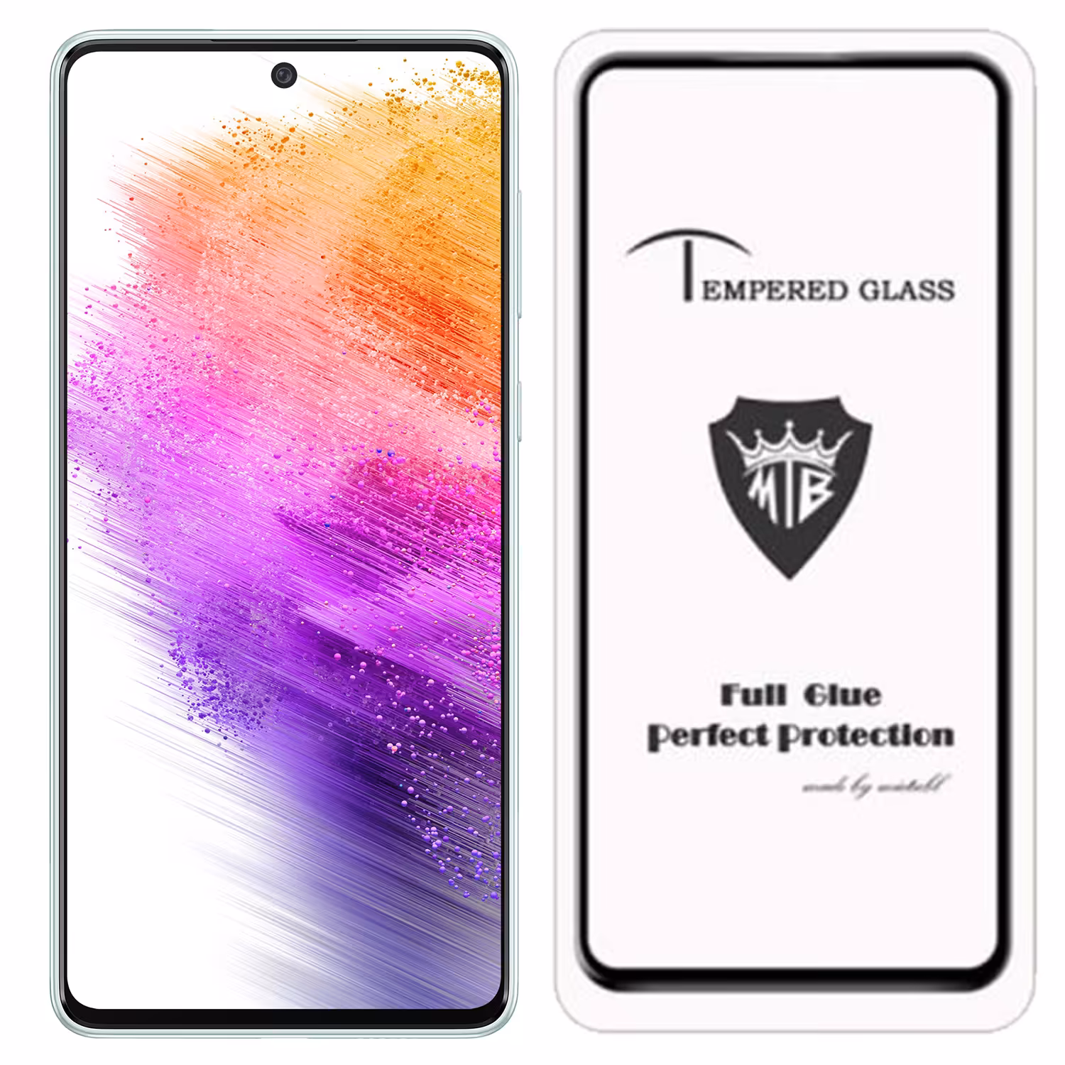 محافظ صفحه نمایش شیشه ای گوشی سامسونگ مدل A73 5G