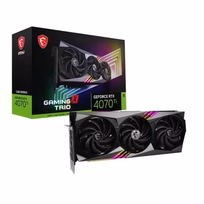 کارت گرافیک ام اس ای MSI RTX 4070 Ti GAMING X TRIO 12G