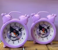 ساعت رومیزی زنگ دار گرد طرح کورومی