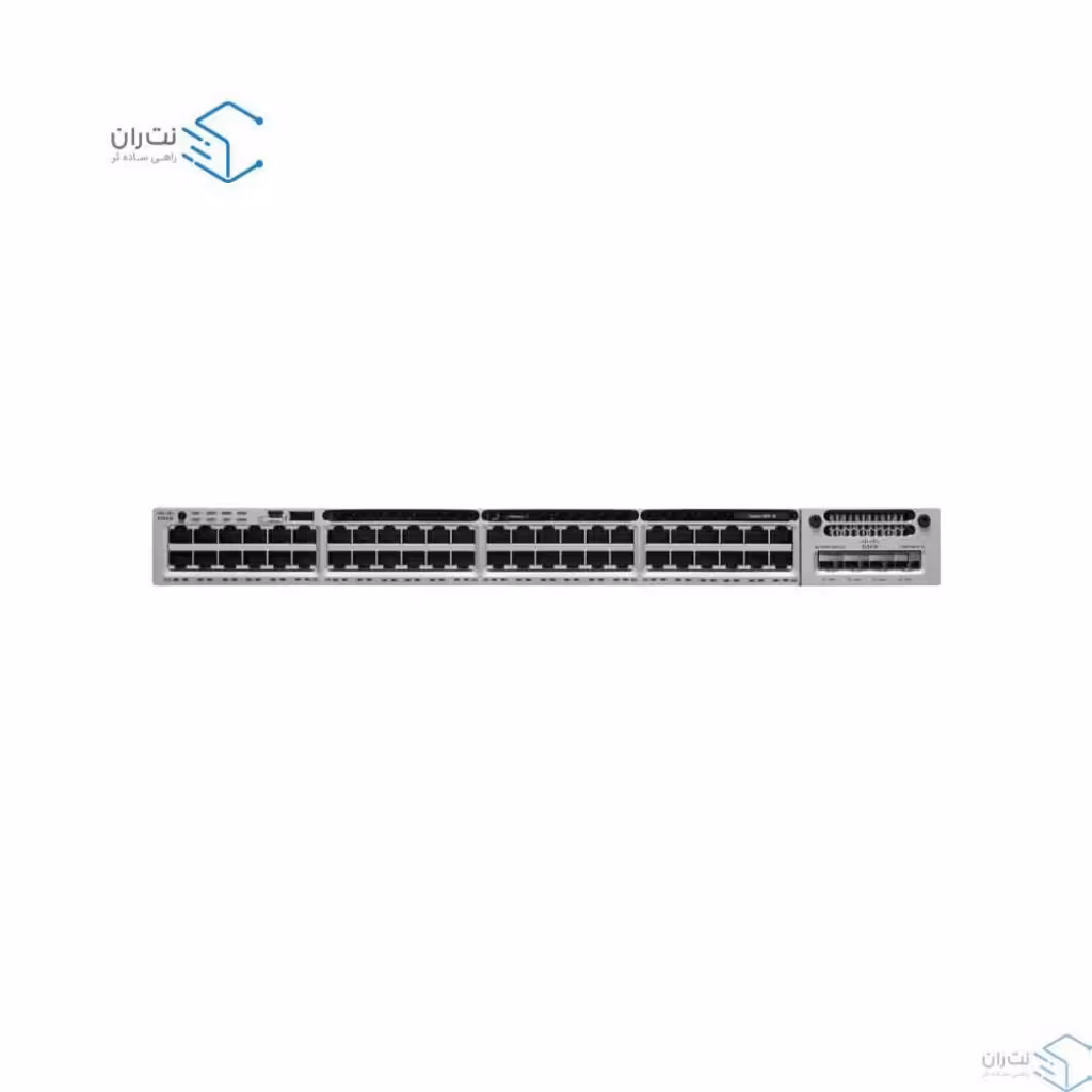 قیمت و خرید سوییچ شبکه 48 پورت سیسکو مدل WS-C3850-48T-S | نت ران