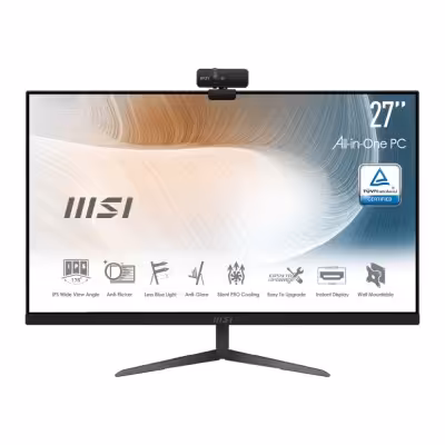 آل این وان 27 اینچی ام اس آی مدل Modern AM271 11M Core i3 (1115G4) - 8GB - 512GB  SSD - Intel UHD