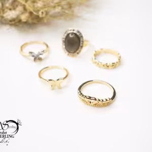 پک انگشتر زنانه کد 5579