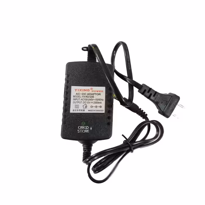 آداپتور 12 ولت 2000 میلی آمپر قطع کن دار بین راهی | amazonchi