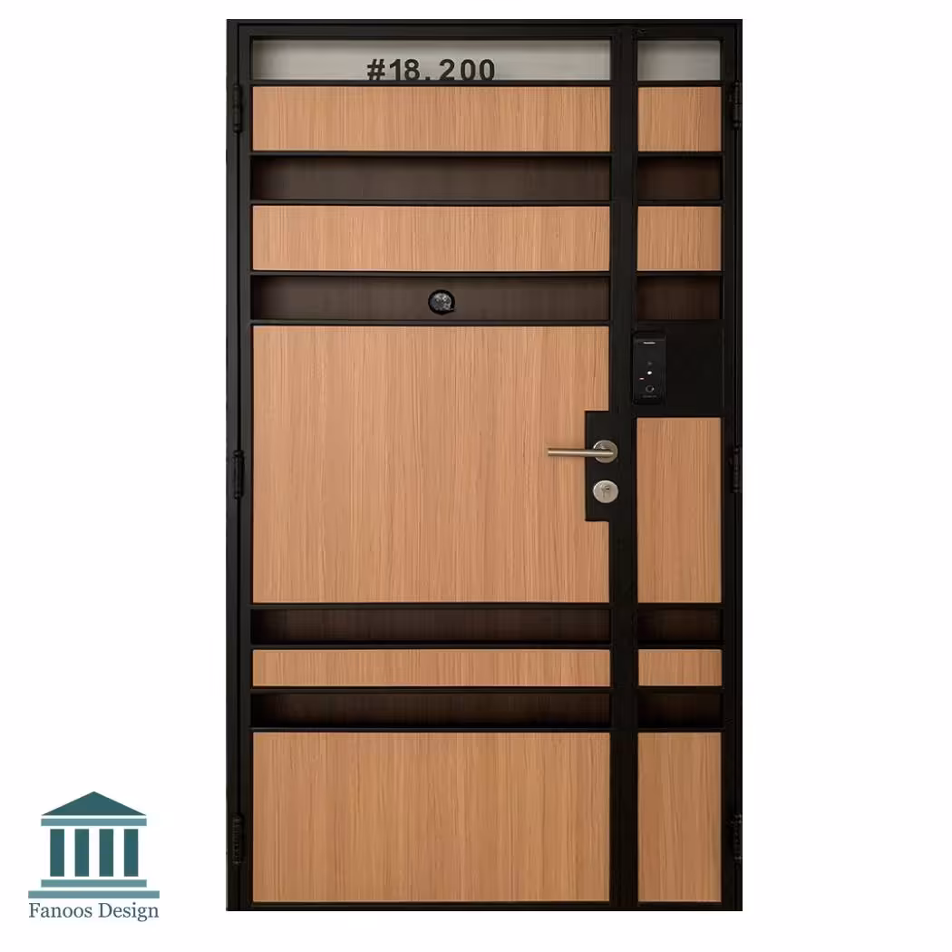 در آهنی انباری کلاسیک کد 30914