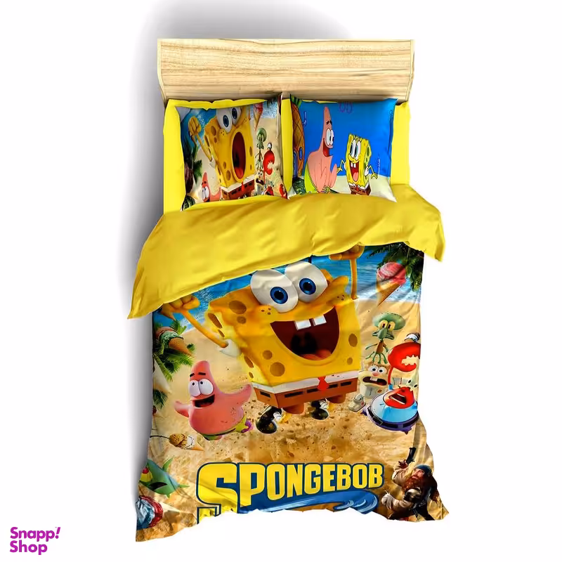 سرویس خواب طرح سه بعدی کد 1044 یک نفره پنج تکه