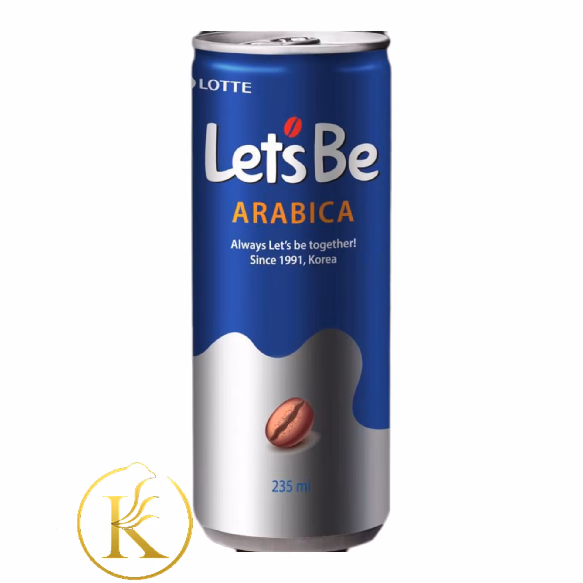 آیس کافی عربیکا لتس بی کره ای (قهوه سرد) طرح جدید lets be